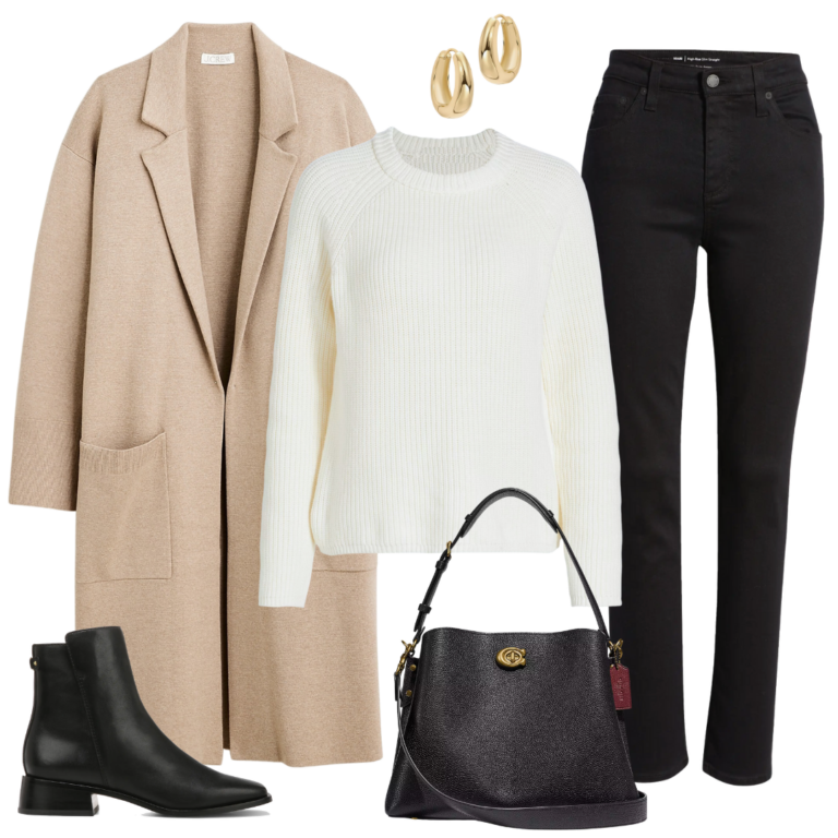6 Outfits From My Winter 2023 Classic Neutral Capsule Wardrobe