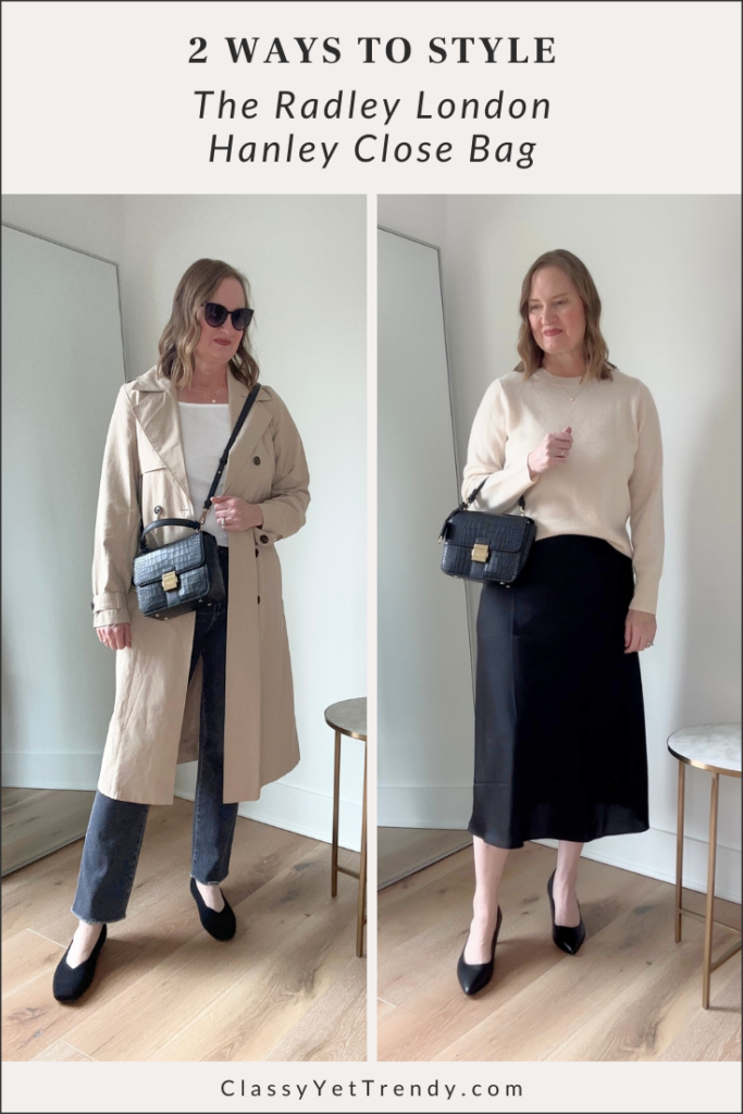 2 WAYS TO STYLE THE RADLEY LONDON HANLEY CLOSE BAG - pin