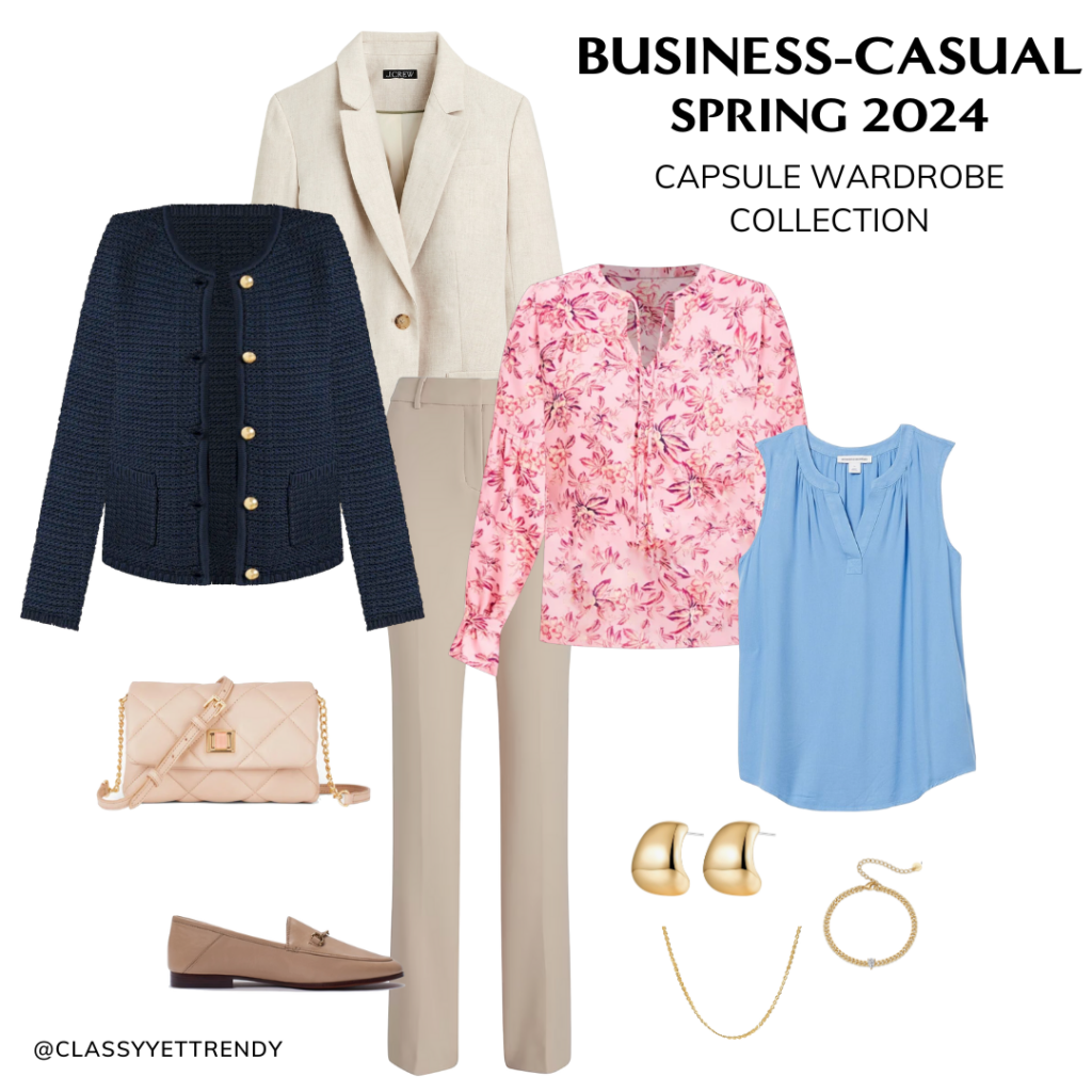 BUSINESS-CASUAL SPRING 2024 CAPSULE COLLECTION
