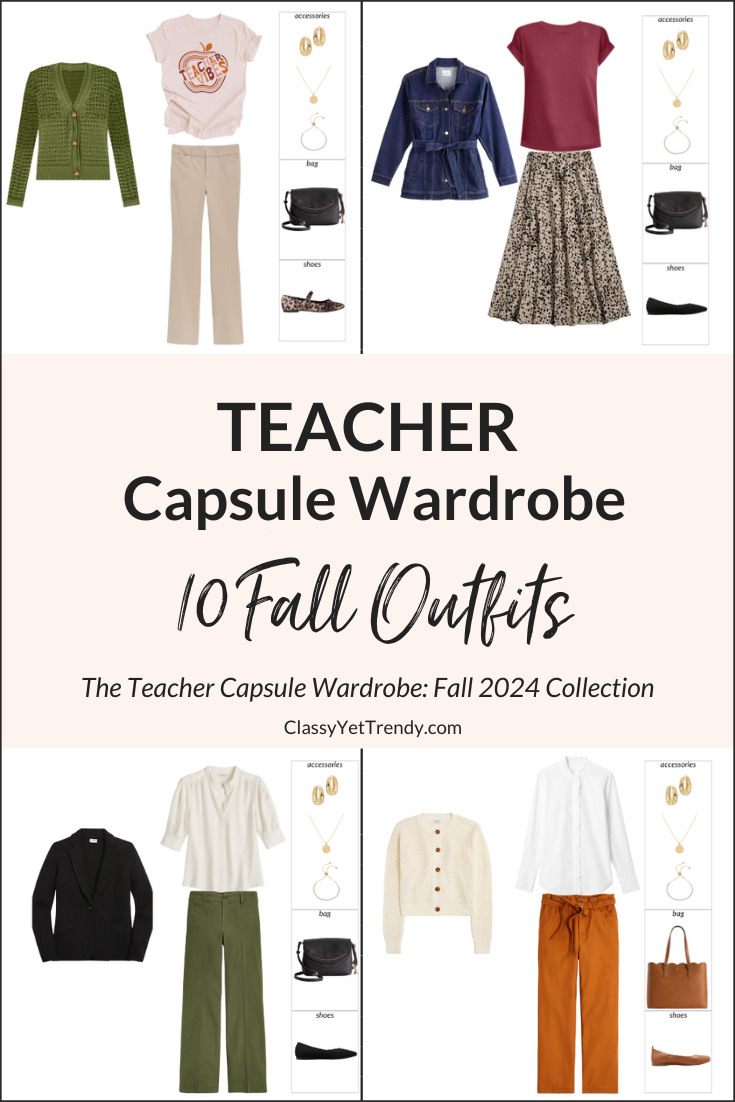 10 Teacher Outfits For Fall 2024: Budget-Friendly and Elevated-Casual