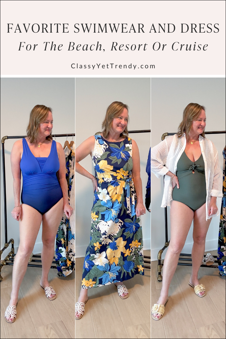 Favorite Swimwear and Dress To Wear On Your Next Vacation To The Beach, Resort Or Cruise + [VIDEO]
