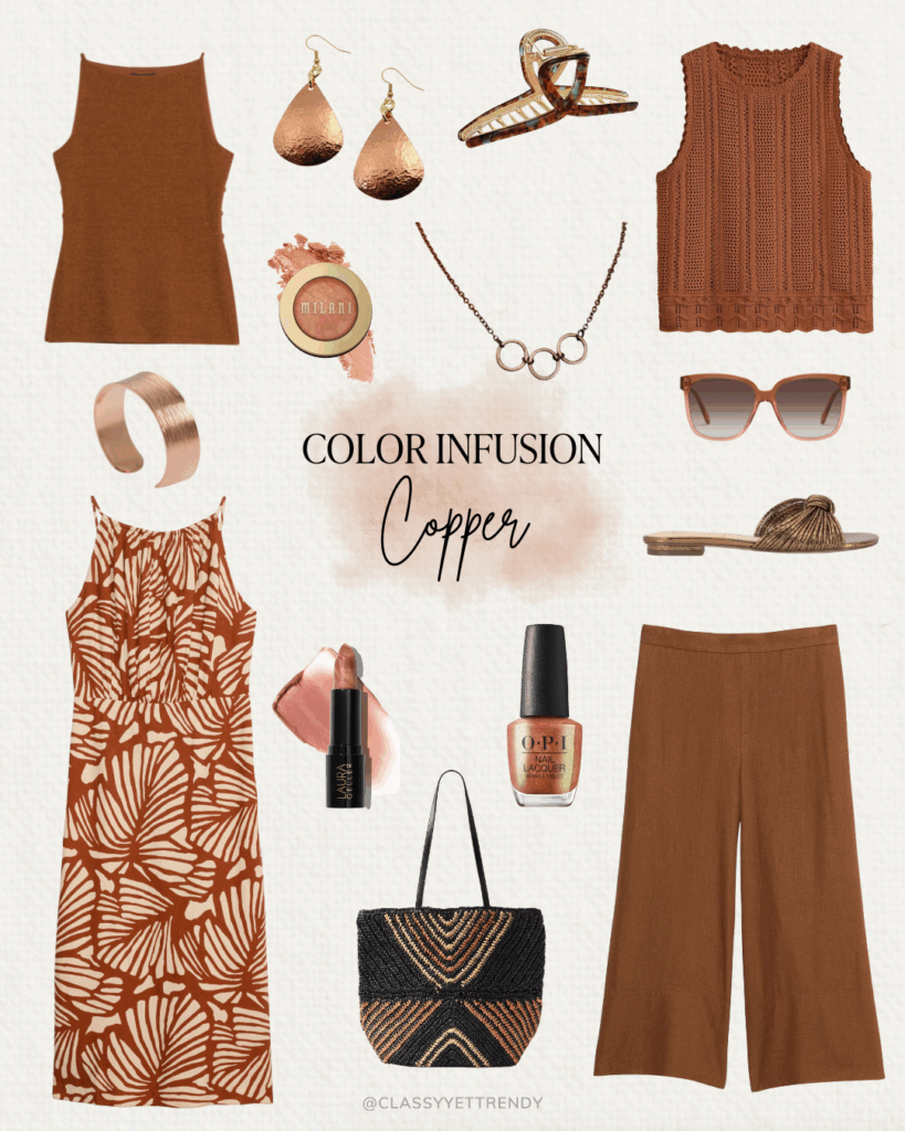 COLOR INFUSION - COPPER - JUNE 2025 - COLLAGE