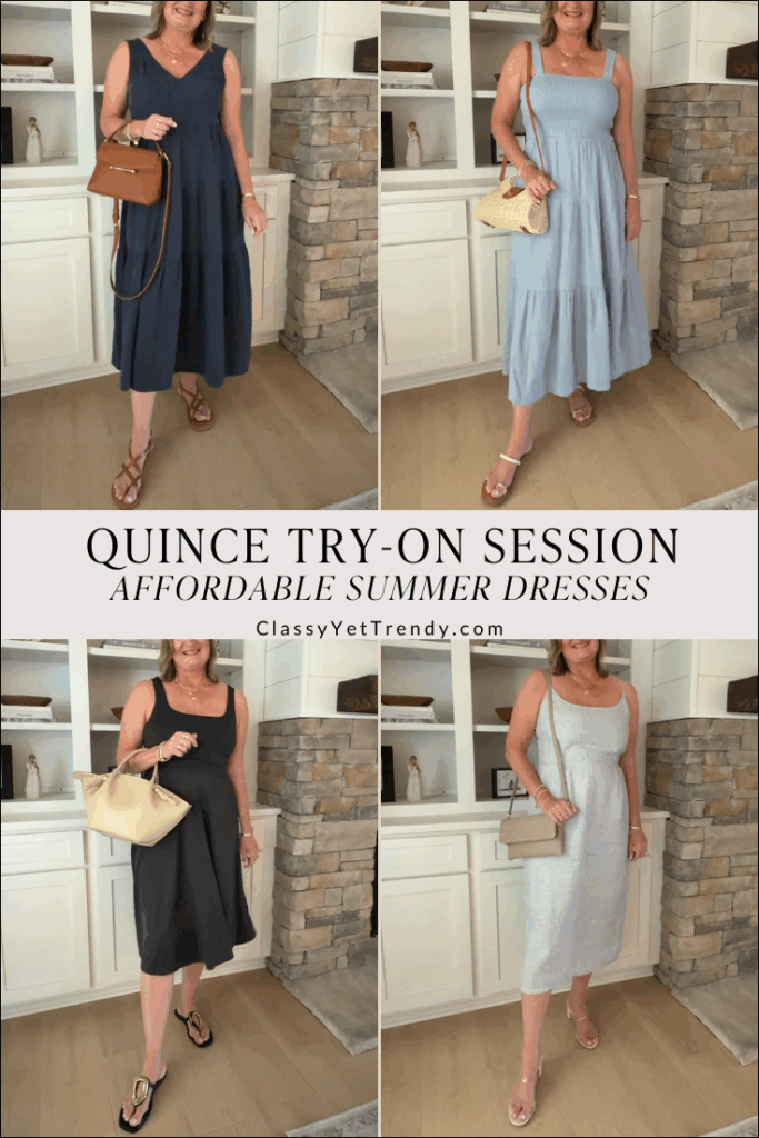 QUINCE AFFORDABLE SUMMER DRESSES - JULY 2025