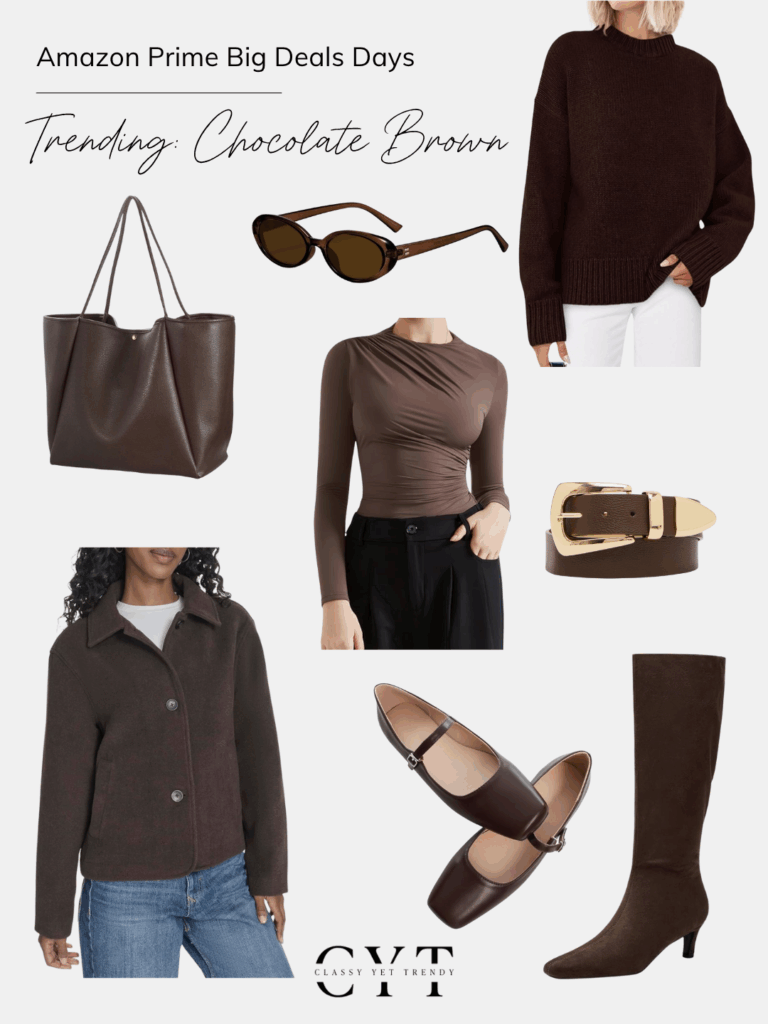 AMAZON PRIME BIG DEALS DAYS - OCT 2025 - COLLAGE BOARDS - CHOCOLATE BROWN