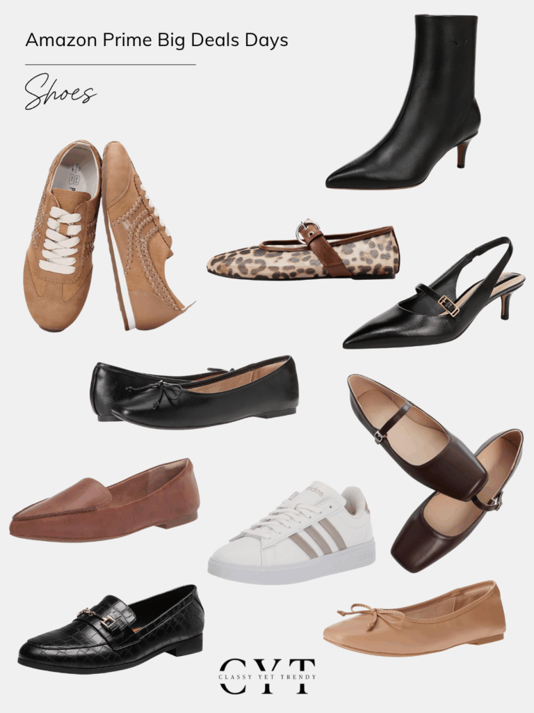 AMAZON PRIME BIG DEALS DAYS - OCT 2025 - COLLAGE BOARDS - SHOES