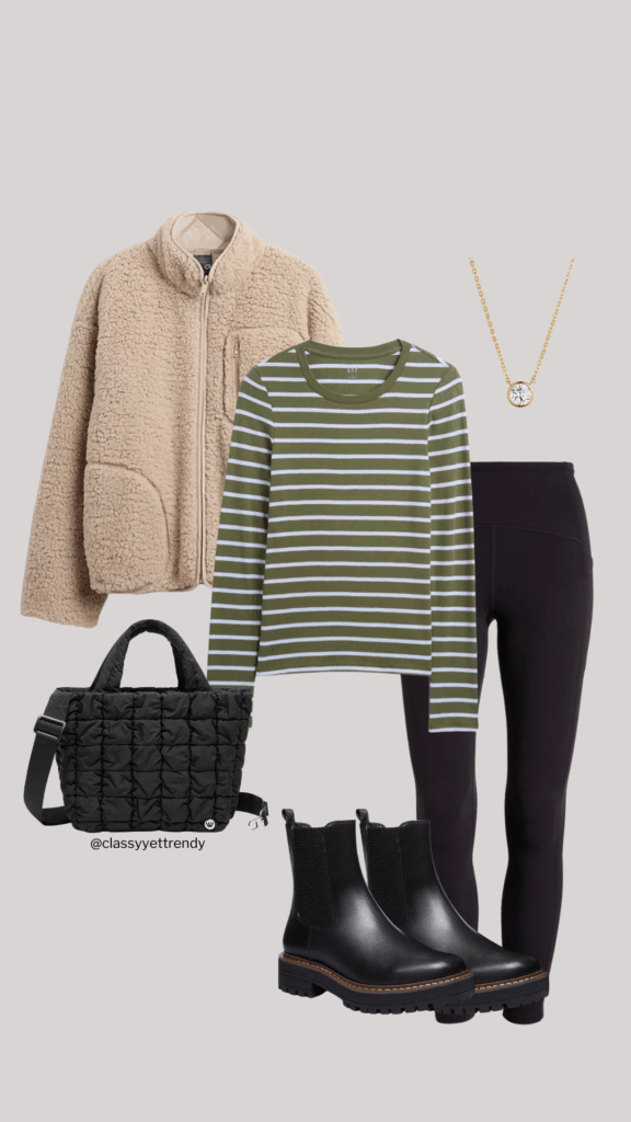 ATHLEISURE CAPSULE COLLECTION - WINTER 2025 OUTFIT COLLAGES - outfit 2