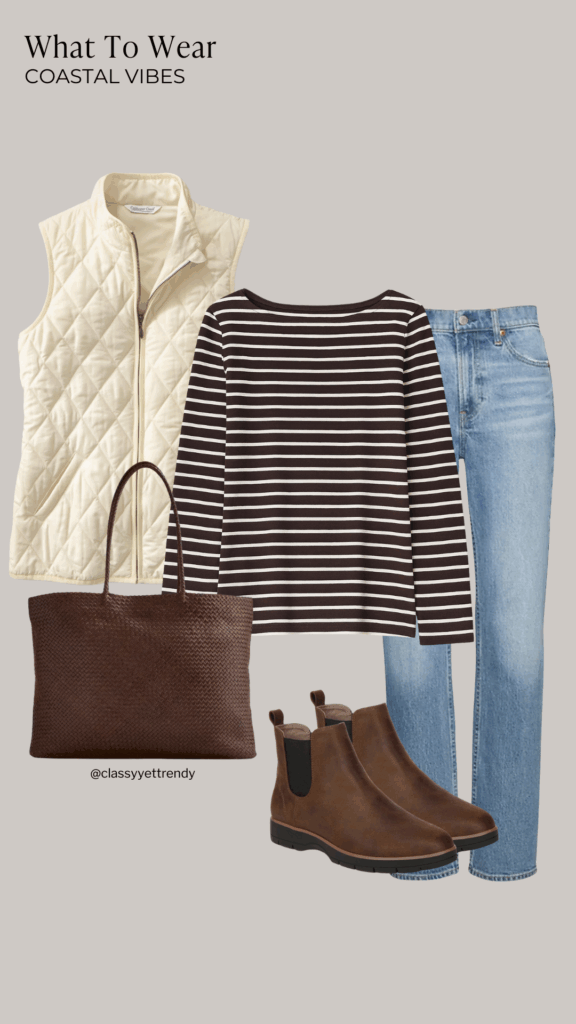 COASTAL VIBES CAPSULE COLLECTION - WINTER 2025 OUTFIT COLLAGES - OUTFIT 2