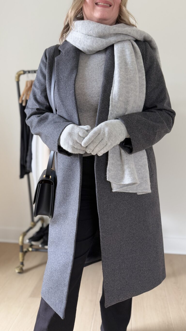 J CREW COLLAB SCARF GLOVES DEC 2025 - CLOSEUP