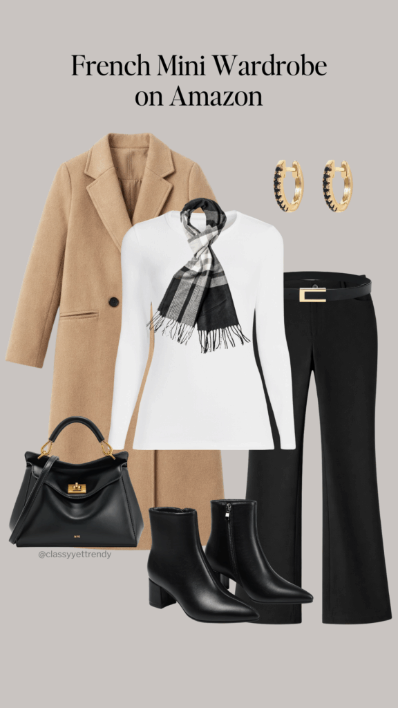 FRENCH MINI WARDROBE ON AMAZON JAN 2026 - OUTFIT 1