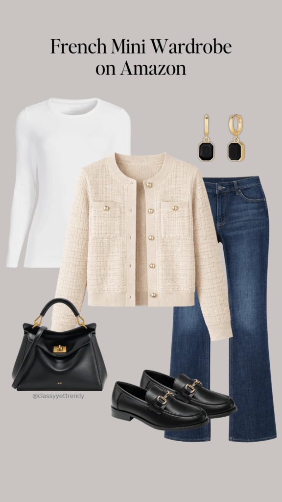 FRENCH MINI WARDROBE ON AMAZON JAN 2026 - OUTFIT 6