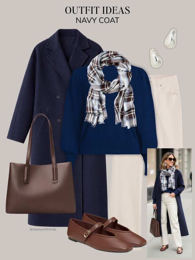 OUTFIT IDEAS - WINTER COAT - JAN 2026 - COLLAGES WITH STYLED OUTFITS 4