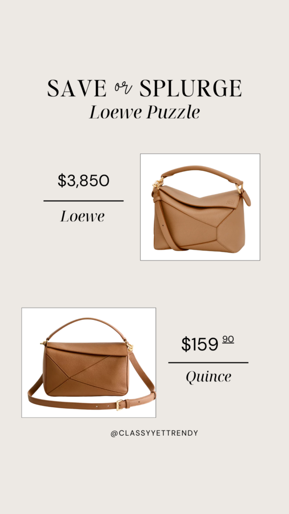 SAVE OR SPLURGE - HANDBAG EDITION - JAN2026 - LOEWE PUZZLE