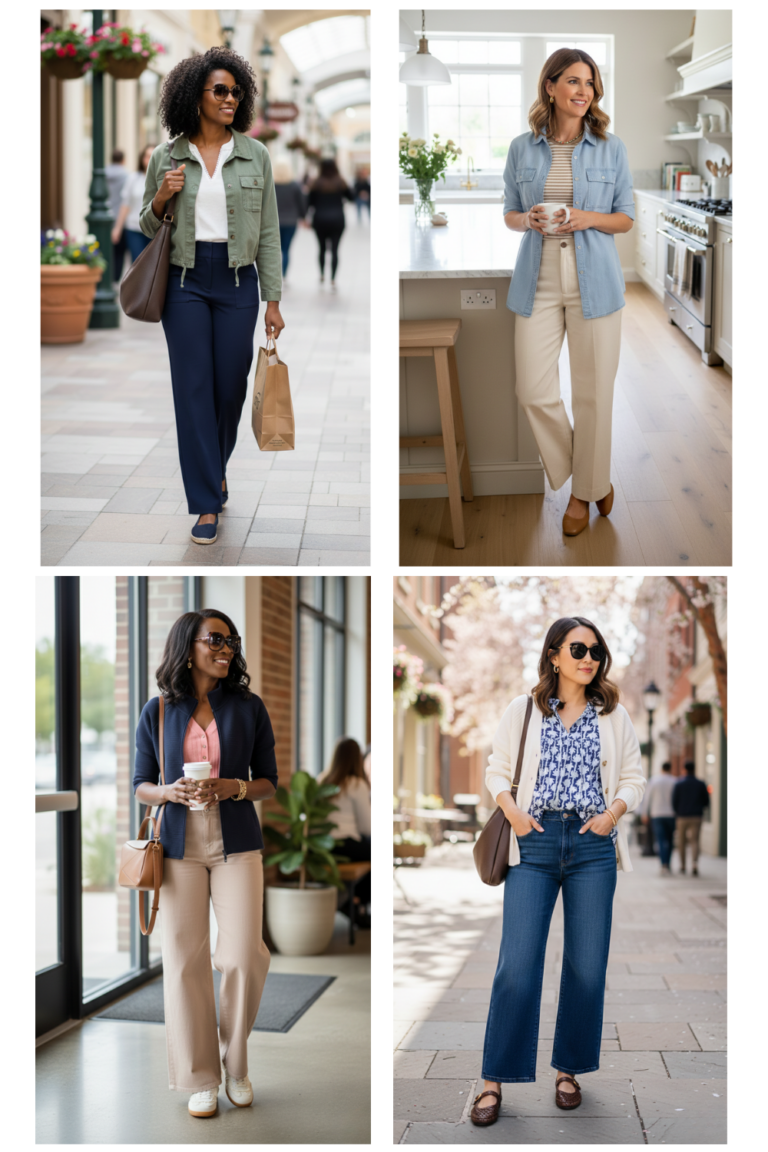 EVERYDAY RELAXED CASUAL SPRING 2026 - STYLED OUTFITS