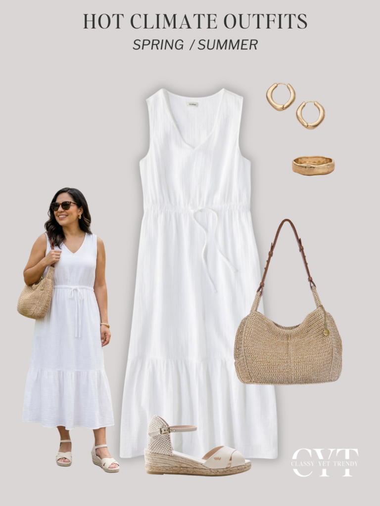 HOT CLIMATE SPRING SUMMER 2026 CAPSULE WARDROBE - OUTFIT 5