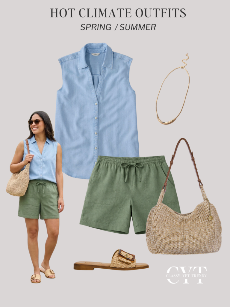 HOT CLIMATE SPRING SUMMER 2026 CAPSULE WARDROBE - OUTFIT 6