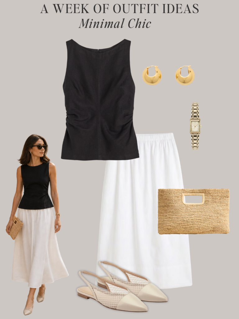A WEEK OF MINIMAL CHIC SUMMER OUTFITS - MAY 2026 - outfit 2