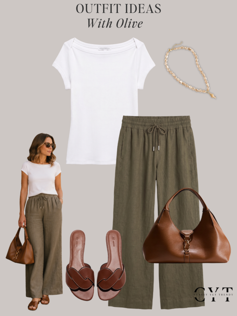 SUMMER OUTFITS WITH OLIVE - JUNE 2026 - OUTFIT 3