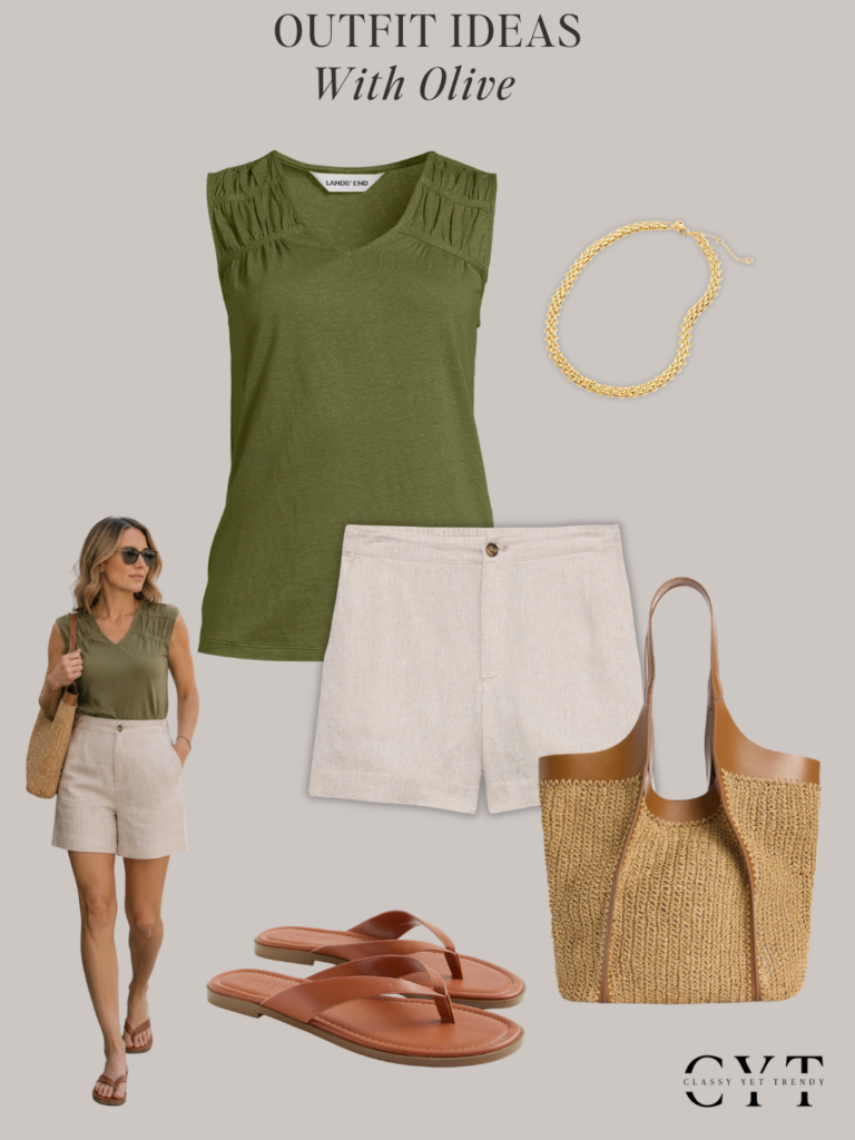 SUMMER OUTFITS WITH OLIVE - JUNE 2026 - OUTFIT 4