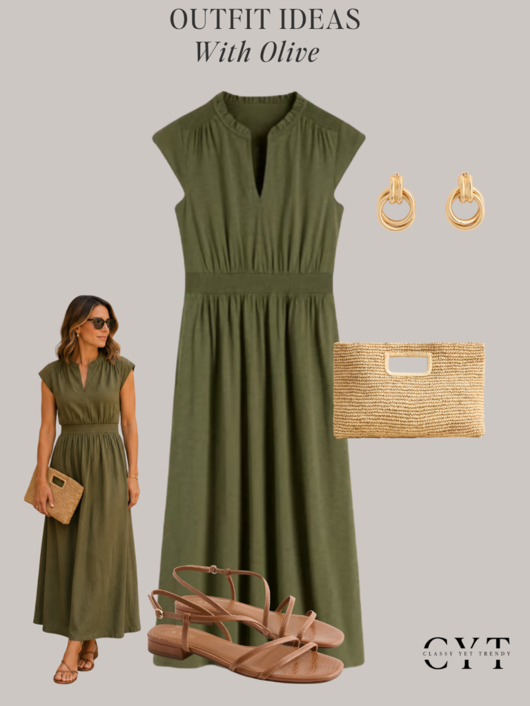 SUMMER OUTFITS WITH OLIVE - JUNE 2026 - OUTFIT 6