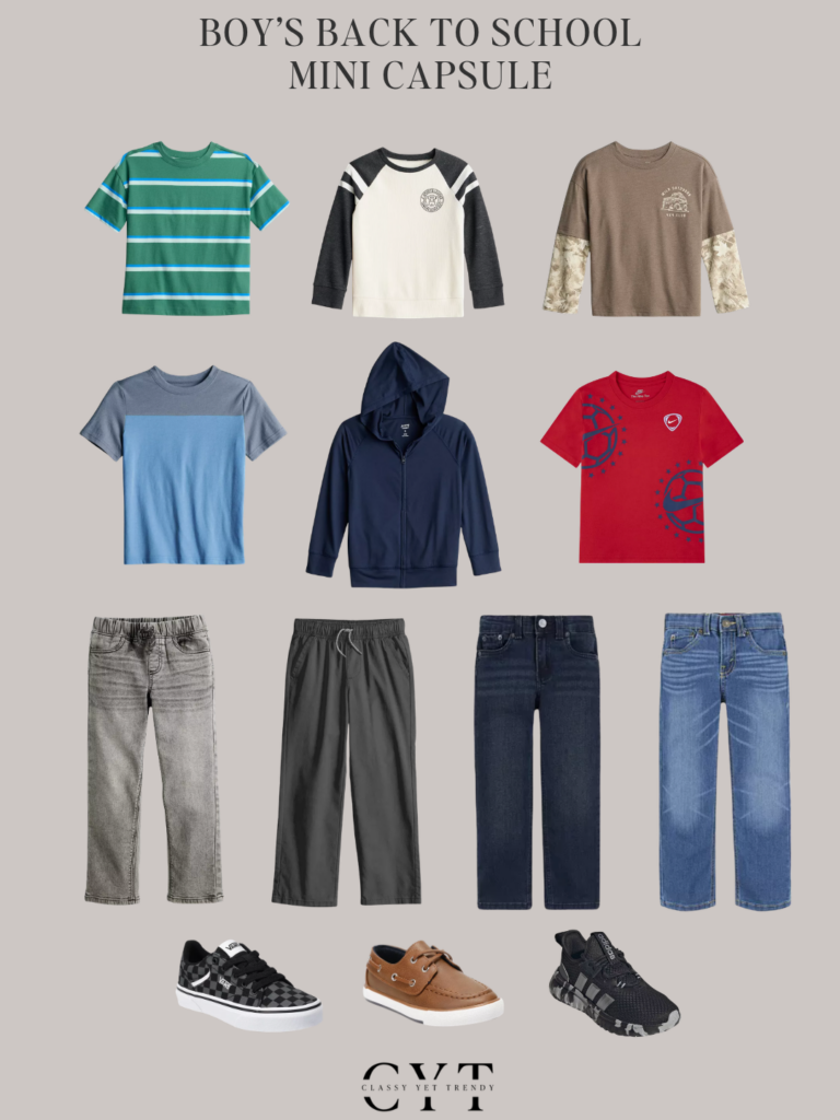 KOHLS BOYS BACK TO SCHOOL JULY 2026 - COLLAGE