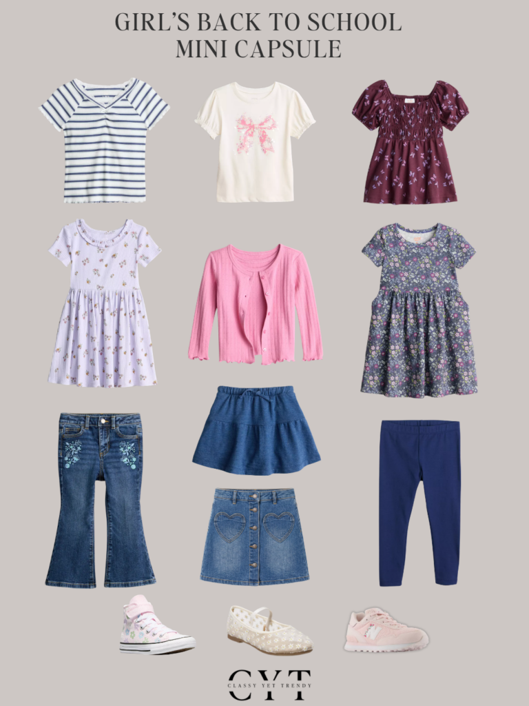 KOHLS GIRLS BACK TO SCHOOL JULY 2026 - COLLAGE