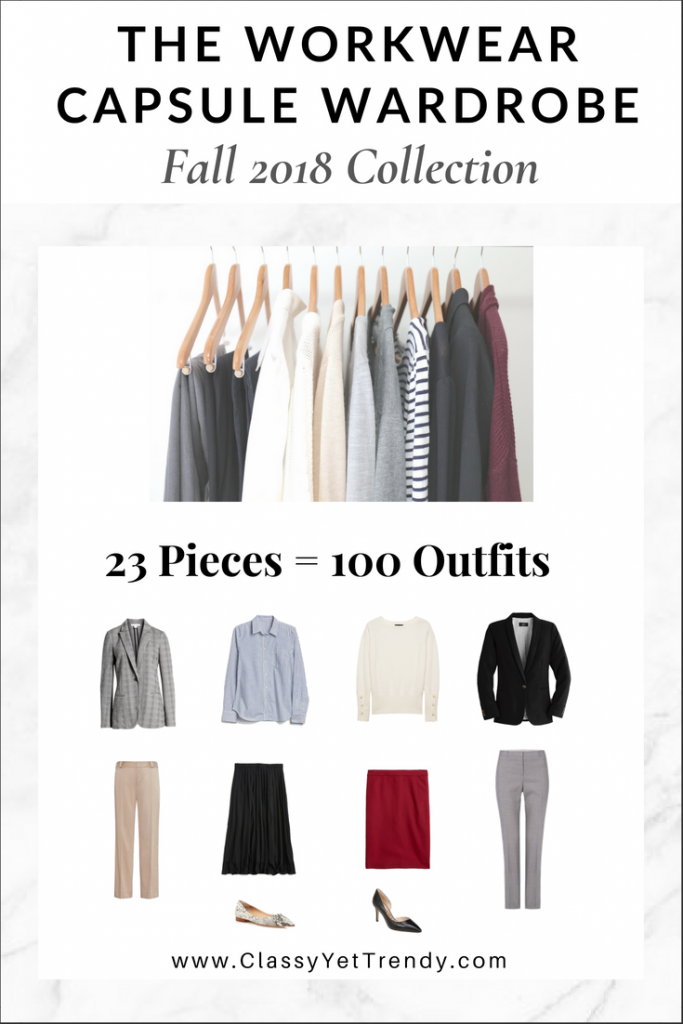 Workwear Capsule Wardrobe Fall 2018 eBook