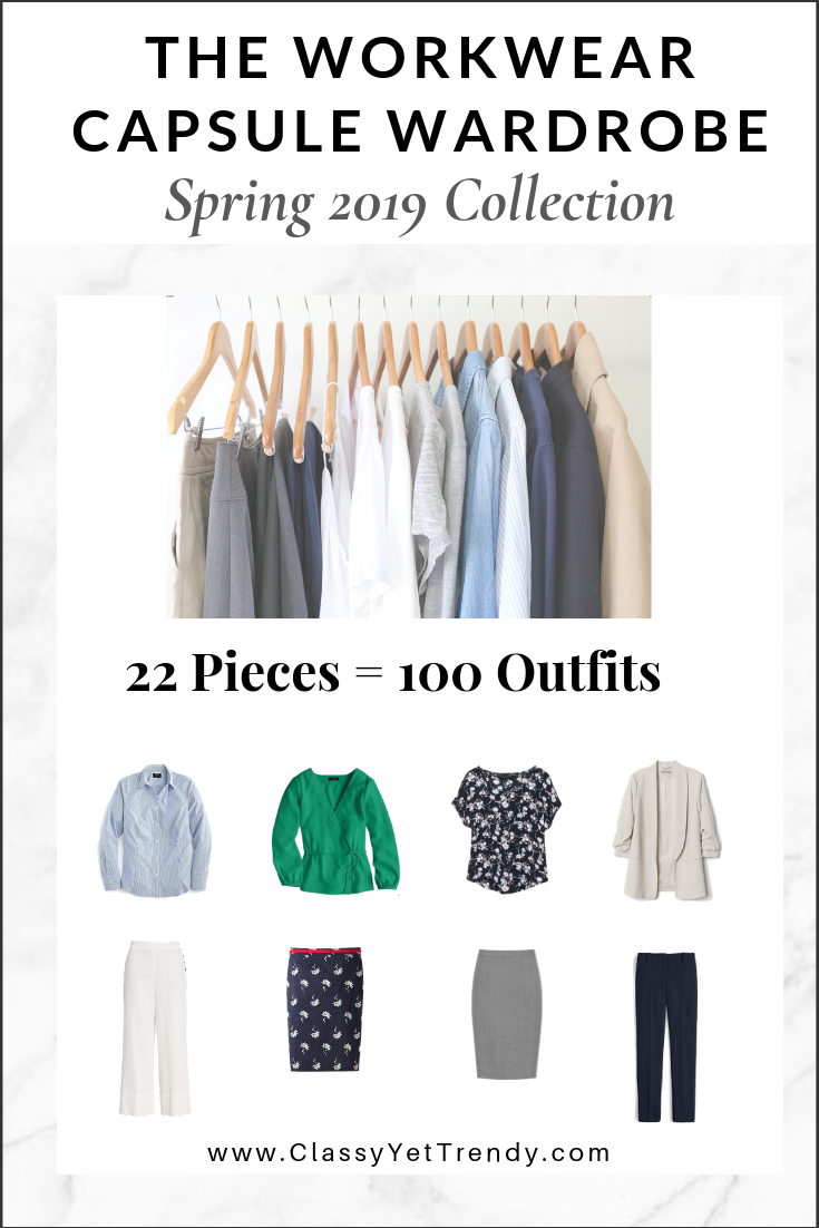 Workwear Capsule Wardrobe Spring 2019